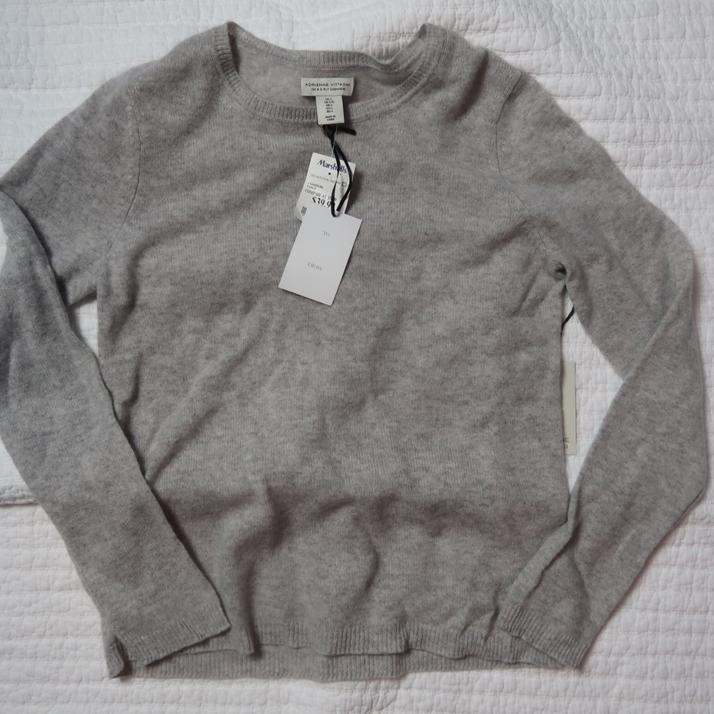 Grey Cashmere Sweater
